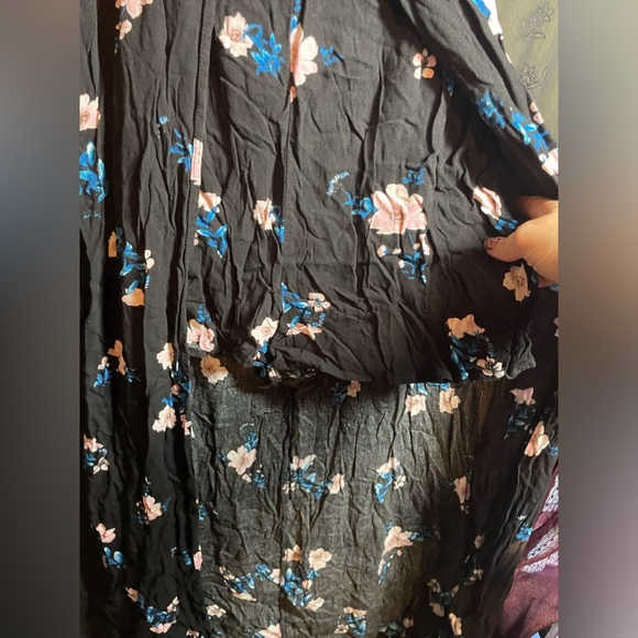 Jumper with jump coat to feet and off the shoulder sleeves v neck zip back xl - Picture 7 of 7